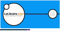 Desktop Screenshot of lelibraire.com